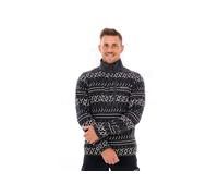 Columbia - Sweater Weather Printed Half Zip II - Pullover in pile M nero/grigio