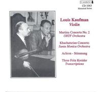 Columbia Symphony Orchestra Historical Violin Recordings (CD)