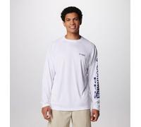 Columbia - T-shirt a maniche lunghe PFG Terminal Tackle™ - Bianco - Taglia L - Uomo
