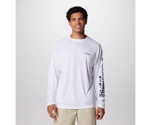 Columbia - T-shirt a maniche lunghe PFG Terminal Tackle™ - Bianco - Taglia L - Uomo