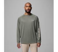 Columbia - T-shirt a maniche lunghe PFG Terminal Tackle™ - Verde - Taglia XL - Uomo