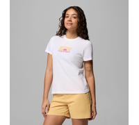 Columbia - T-shirt aderente e stampata Ruby Springs™ - Bianco - Taglia XS - Donna