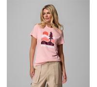 Columbia Ruby Springs Graphic - Maglietta a Maniche Corte Aderente da Donna (Confezione da 1)