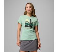 Columbia - T-shirt aderente e stampata Ruby Springs™ - Verde - Taglia M - Donna