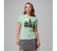 Columbia - T-shirt aderente e stampata Ruby Springs™ - Verde - Taglia S - Donna