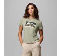 Columbia - T-shirt aderente e stampata Ruby Springs™ - Verde - Taglia XS - Donna