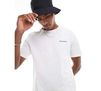 T-shirt Columbia CSC Basic Logo manica corta bianco logo nero - XL