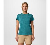 COLUMBIA W Bluebird Canyon Short Sleeve Crew - Donna - Blu - Taglia 44-46- modello 2025