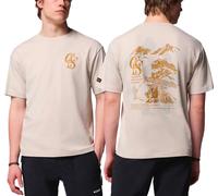 Columbia - T-shirt con serigrafia - CSC Heritage Graphic Tee Dark Stone Heritage Mini per Uomo in Cotone - Taglia XL - Beige