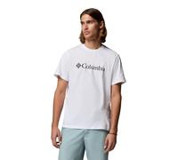 Maglietta da uomo Columbia CSC Basic Logo™ Tee Taglia: M / Colore: bianco