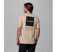T-shirt Columbia Barton Springs Graphic manica corta beige - XL