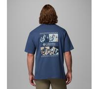 Columbia - T-shirt iconica CSC™ Heavyweight - Blu - Taglia XS - Uomo