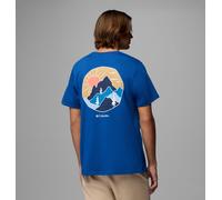 Columbia - T-shirt in cotone biologico CSC™ Outdoor - Blu - Taglia M - Uomo