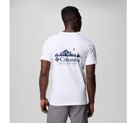 Maglietta da uomo Columbia Rapid Ridge™ Back Graphic Tee II Taglia: XL / Colore: bianco/viola