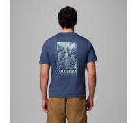 Columbia - T-shirt in cotone biologico Rapid Ridge™ II - Blu - Taglia M - Uomo