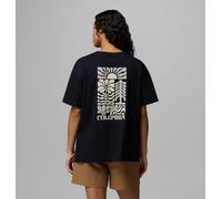 Columbia - Women's Rolling Bend Graphic Oversized Tee - T-shirt L nero