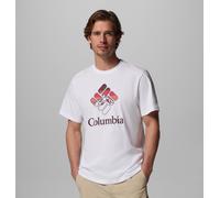 Columbia Csc™ Seasonal Graphic Short Sleeve T-shirt Bianco M Uomo