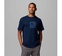 Columbia - T-shirt blu navy con grafica CSC S
