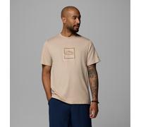 Columbia - T-shirt stampata in cotone biologico - Marrone - Taglia M - Uomo
