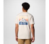 T-shirt Columbia Kwick Hike Back Graphic manica corta bianco puro - XL
