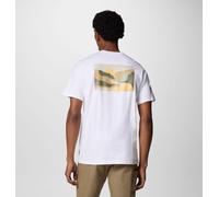 Columbia - T-shirt stampata sul retro Explorers Canyon™ - Bianco - Taglia XS - Uomo