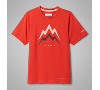Columbia - T-shirt stampata Tech Trail™ Utility ragazzo - Arancione- Taglia XS (6-7 anni)