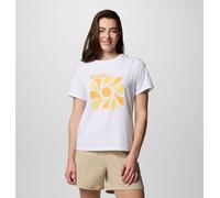 Columbia - T-shirt stampata tecnica Sun Trek™ III - Bianco - Taglia XS - Donna