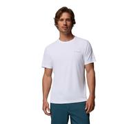 Columbia T-Shirt Tecnica a Maniche Corte Leggera Zero Rules da Uomo, Bianca, XL