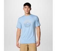 Maglietta da uomo Columbia Kwick Hike™ Graphic Short Sleeve Tee Taglia: L / Colore: blu/nero