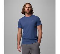 Maglietta tecnica columbia zero rules light blue da uomo