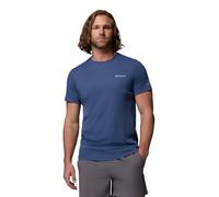 Columbia - Zero Rules™ Light SS Crew Blu - Abbigliamento XL Blu