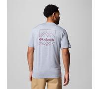 Columbia - T-shirt tecnica stampata Kwick Hike™ - Grigio - Taglia S - Uomo