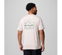 Columbia T-shirt tecnica Kwick Hike™ stampata manica corta grafica posteriore Marrone Taglia S Uomo