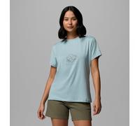 Columbia T-shirt donna Parsons Point con grafica blu marino chiaro XS
