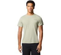 Columbia - T-shirt traspirante - Zero Rules Light SS Crew Safari per Uomo - Taglia M - Verde