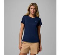 Columbia T-Shirt Zero Rules Light Collegiate Navy da Donna L Blu