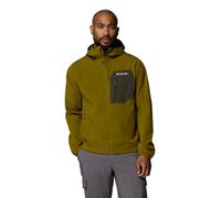 Columbia - Giacca da escursionismo impermeabile e antivento - Tall Heights III Hooded Softshell Mossy Green Greenscape per Uomo in Softshell - Taglia XXL - Verde