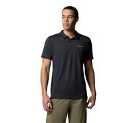 Columbia Polo Tech Trail Utility manica corta Uomo Nero Taglia L