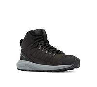Columbia TRAILSTORM CREST MID WATERPROOF Scarponi Da Trekking Alta impermeabili Donna, Nero (Black x Ti Grey Steel), 37.5 EU