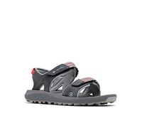 Columbia Trailstorm Hiker 2 Strap Sandali Da Trekking da Donna, Grigio (Graphite x Red Hibiscus), 36 EU