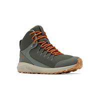 Columbia TRAILSTORM MID WATERPROOF OMNI HEAT Scarponi Da Trekking Alta impermeabili Uomo, Verde (Gravel x Warm Copper), 42.5 EU