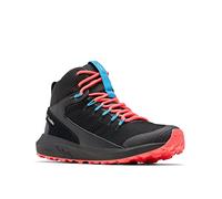 Columbia Trailstorm Mid Waterproof Scarponi Da Trekking Alta impermeabili da Donna, Nero (Black x White), 36 EU