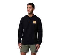 Columbia Trek Graphic Hoodie, Pile grafico, Elasticizzato per l'avventura, Cappuccio regolabile, Jersey ricco di cotone, Bordi a coste, Tasca a marsupio - da uomo