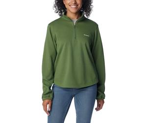 Columbia Trek, Maglia in French Terry con Mezza Zip da Donna