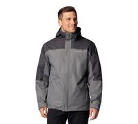 Columbia Tunnel Falls 2 Interchange Jacket Cappotto Invernale 3 in 1, City Grey/Shark, XXL Uomo
