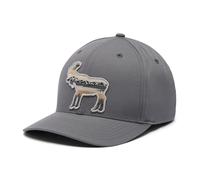 Columbia Unisex Lost Lager 110 Snap Back, Snap Back Cap, City Grey/Scenic Moose, O/S