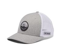 Columbia Unisex Mesh Snap Back, Snap Back Cap, Columbia Grey HTHR Mt Hood Circle Patch, O/S
