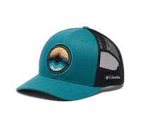 Columbia Unisex Mesh Snap Back, Snap Back Cap, River Blue/Black/Circular Landscape, O/S