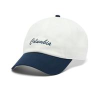 Columbia Unisex Provisions - Berretto da Baseball, con Scritta Sea Salt/Coll Navy/Columbia Script, Taglia Unica