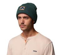 Columbia Berretto Provisions unisex verde con risvolto Taglia unica